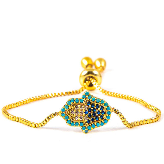 Pulsera Mano de Fátima 002