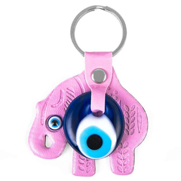 Llavero de Elefante con Ojo Turco