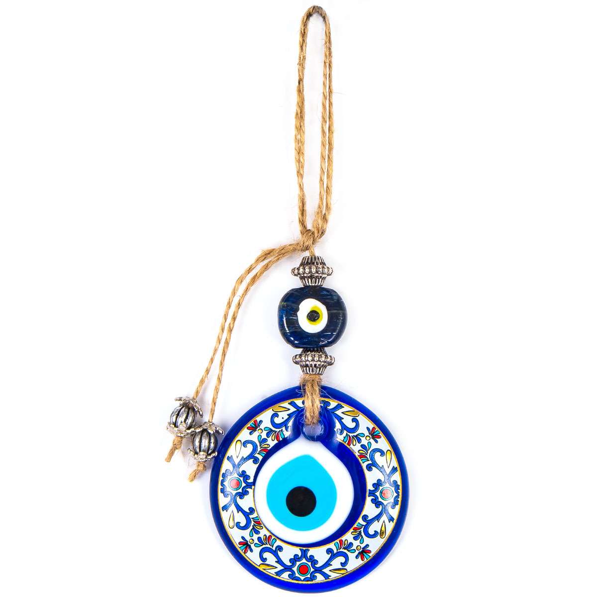 Ojo turco de 9 cm estampado